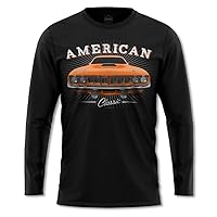 Men's 1971 Barracuda American Muscle Car Long Sleeve Shirt