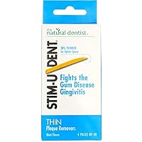 Stim-U-Dent Plaque Removers, Thin, Mint Flavor -160 ct.