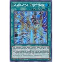 Gladiator Rejection - MP20-EN186 - Super Rare - 1st Edition