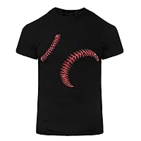 Graphic T-Shirts for Men Y2K Summer Crewneck Short Sleeve Tshirts Fashion Baseball Tee Casual Vintage Streetwear