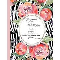 For I Know the Plans Devotional: 2020 Daily Devotional Prayer Journal for Women with Scripture (Bible Study Guides and Workbooks, Christian Journal Extra Large, 8.5 x 11)