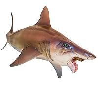 PNSO Helicoprion Haylee Figure Realistic Edestidae Shark PVC Collector Toys Animal Art Model Decoration Gift for Adult