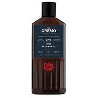 Cremo Palo Santo (Reserve Collection) Barber Grade 2-n-1 Shampoo & Conditioner, 16 Oz