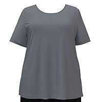 Charcoal Grey Women's Plus Size Top