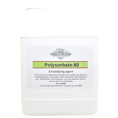 Polysorbate 80, 32oz Safety Sealed Container T-MAZ 80, Tween 80 100% Pure  Surfactant & Emulsifier Made in The USA