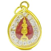 Lucky Jewelry Gift From Thailand Sunday Birthday Buddha Amulet