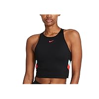 Nike Women`s Plus Size Colorblock Stripe Trim Crop Tank Top