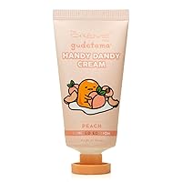 The Crème Shop Korean Cute Scented Pocket Portable Soothing Advanced Must-Have on-the-go x Sanrio Hello Kitty Handy Dandy Cream (Peach)