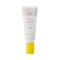 Mineral Sunscreen – Zinc Oxide, Broad Spectrum, SPF 30 – Sun Protection with no White Cast – 1.7 oz First Aid Beauty Mineral Sunscreen – Zinc Oxide, Broad Spectrum, SPF 30 – Sun Protection with no White Cast – 1.7 oz
