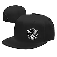 Classic Snapback Hats for Men Flat Bill Hats for Women Snapback Dad Baseball Cap Cool Caps Adjustable Outdoor BBQ Fisherman