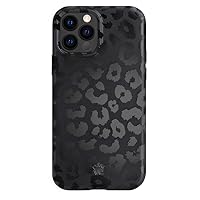 Velvet Caviar Designed for iPhone 13 Pro Case for Women [8ft Drop Tested] Compatible with MagSafe - Cute Magnetic Protective Phone Cover (Black Leopard)