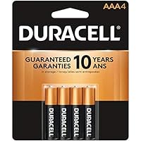 Duracell Coppertop AAA Alkaline Batteries 4 ea (Pack of 6)