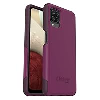 OtterBox Samsung Galaxy A12 Commuter Series Lite Case - VIOLET WAY, slim & tough, pocket-friendly, with open access to ports and speakers (no port covers),