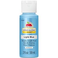 Apple Barrel Gloss Acrylic Paint in Assorted Colors (2-Ounce), 20364 Light Blue