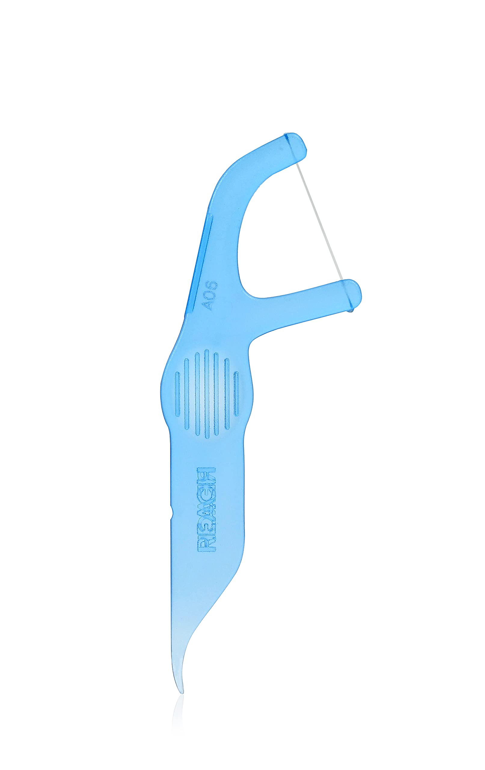 REACH Interdental Flosser Pick | Acute angle for better reach | Dented for Better Grip , PFAS FREE | 90 Flossers, Mint Flavor