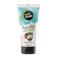 & Vitex Super Scrubs Nourishing Coconut Body Scrub with Almond Powder, 150 ml