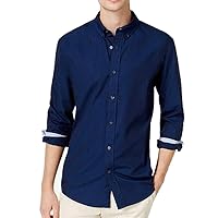Tommy Hilfiger Mens Embroidered Martini Button Up Shirt