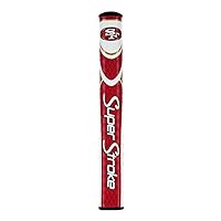 SuperStroke NFL Golf Putter Grip (Mid Slim 2.0) | Cross-Traction Surface Texture and Oversized Profile | Even Grip Pressure for a More Consistent Stroke | Non-Slip Grip