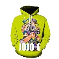 Adult Hoodie Cosplay Anime 3D Print Casual Hooded Pullover Sweatshirt Jacket Pockets for Teens ​Jumpers