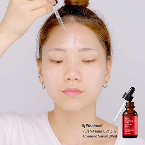 [By Wishtrend] Pure Vitamin C21.5% Advanced Serum 30ml, Clear and Healthier Skin, Korean vitamin c serum