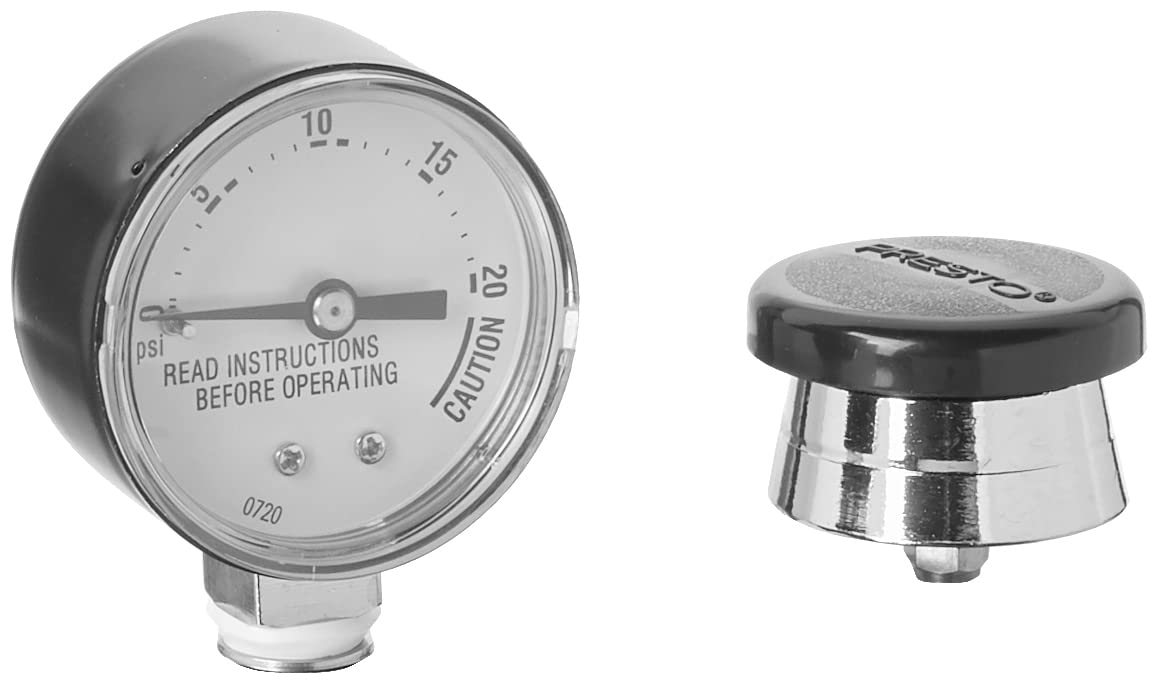 Presto 01784 23-Quart Induction Compatible Pressure Canner, Silver, Aluminum