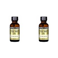Mason Natural Tea Tree Oil - 100% Pure Australian Essential Oil, Premium Skin Conditioning Formula, for Healthier Hair, Skin and Nails, 1 OZ (Pack of 2)
