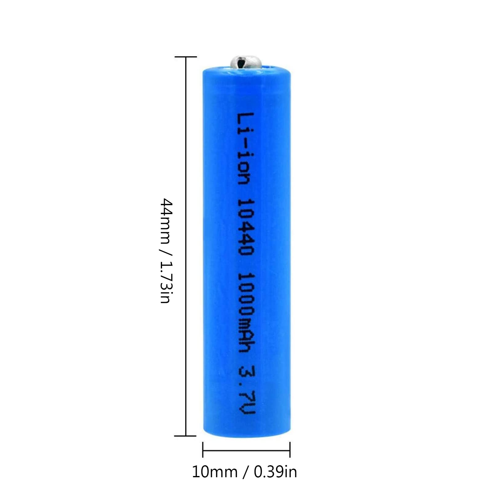 CSTAL High Performance Backup Battery, 3.7V 1000Mah Lithium Ion Replacement Battery, for Wireless Mouse Electric Razor, 2 Pcs