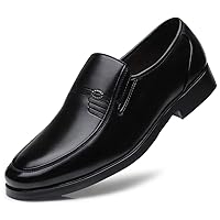 Mens Moc Slip-On Loafers Leather Lined Classic Venetian Casual Cushioned Relaxed Lightweight Breathable Formal Business Shoes