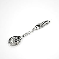 925 Sterling Silver Rose shape Spoon baby shower gift