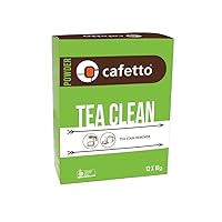 Organic Tea Maker Cleaner Pack of 12x10g Sachets – Coffee and Tea Stain Remover - Cleaner for Breville, Keurig, Delonghi, Nespresso and Other Brands Teapots and Tea Cups - Descaling Solution