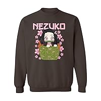 Nezuko Kid Slayers Anime Manga Demon Unisex Sweatshirt Crewneck Sweater