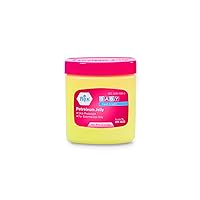 MED PRIDE Petroleum Jelly With Fresh Baby Scent - Skin Protectant For Dry Skin, Rashes, Minor Burns & Wounds- Powerful Moisturizer For Chapped Lips, Dry Hands, Chaffed Skin & Diaper Rash- 8oz [Pink]