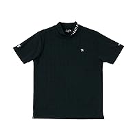 Arnold Palmer AP220101M17 Men's Short Sleeve Shirt Monogram Jacquard Mock Short Sleeve Golf Wear
