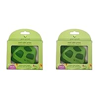 green sprouts Cool Calm Press | Soothes Aches, Bumps, & Bruises with Cold Therapy | Filled with Non-Toxic Gel, Flexible When Frozen, Reusable (Pack of 2)