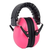 Soundproof earmuffs anti-noise earmuffs sleep protection protective earmuffs (pink)