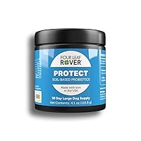 Protect - Soil-Based Probiotics for Dogs with Food-Based Prebiotics for Gut Health and Immune Support - 12 to 60 Day Supply, Depending on Dog’s Weight - Vet Formulated