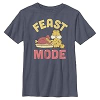Nickelodeon Garfield Feast Mode Boys T-Shirt