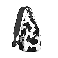Mqgmz Red Skulls Print Shoulder Bag Crossbody Backpack, Casual Daypack, Sling Bag, Chest Bag, Travel Bag