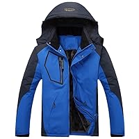 Outdoor Plus Velvet Jackets Waterproof Mountaineering Trekking Hooded Thick Warm Coats Hunting Clothes