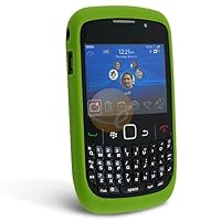 Blackberry Curve 8520 Silicone Skin Case [OEM] HDW-24211-008, Green