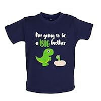 I'm Going to be a Big Brother Dinosaur - Organic Baby/Toddler T-Shirt