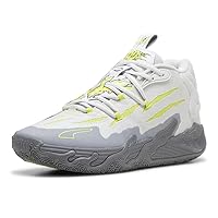 Puma Mens Mb.03 Hills Lace Up Basketball Sneakers Shoes Court - Grey