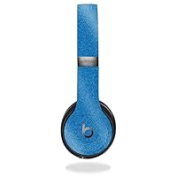 MightySkins Glossy Glitter Skin for Beats Solo 3 Wireless - Blue | Protective, Durable High-Gloss Glitter Finish | Easy to Apply, Remove, and Change Styles | Made in The USA