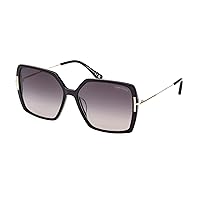 Tom Ford JOANNA FT 1039 Shiny Black/Dark Grey Shaded 59/15/140 women Sunglasses