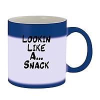 Lookin Like A...Snack - 11oz Ceramic Color Changing Mug, Blue