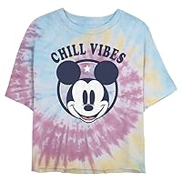 Disney Characters Chill Vibes Women's Fast Fashion Short Sleeve Tee Shirt