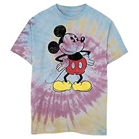 Disney Kids Characters Classic Vintage Mickey Boys Short Sleeve Tee Shirt