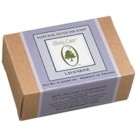 Olive Oil Soap , Lavender, 8 Ounce Box (Pack of 1)