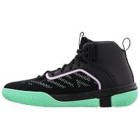 PUMA Mens Legacy Dark Mode Black Athletic Basketball Shoes