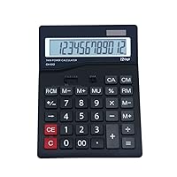 CHCDP Desktop Calculator Calculator 12-Digit Display Large Display Office Financial Calculator